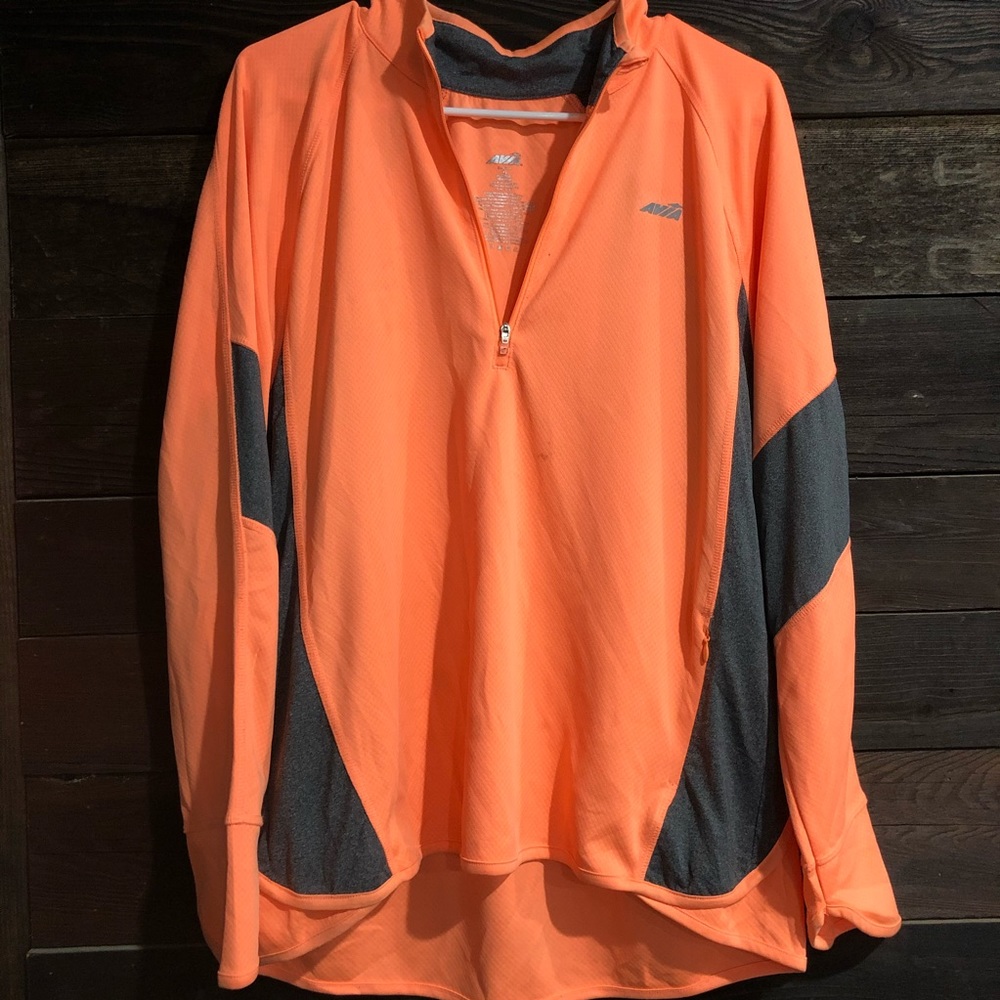 Neon active half zip